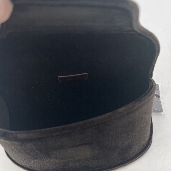 TOM FORD Black & Brown Velvet Sunglasses Eye Glasses Case & Cleaning Cloth - Picture 4 of 4